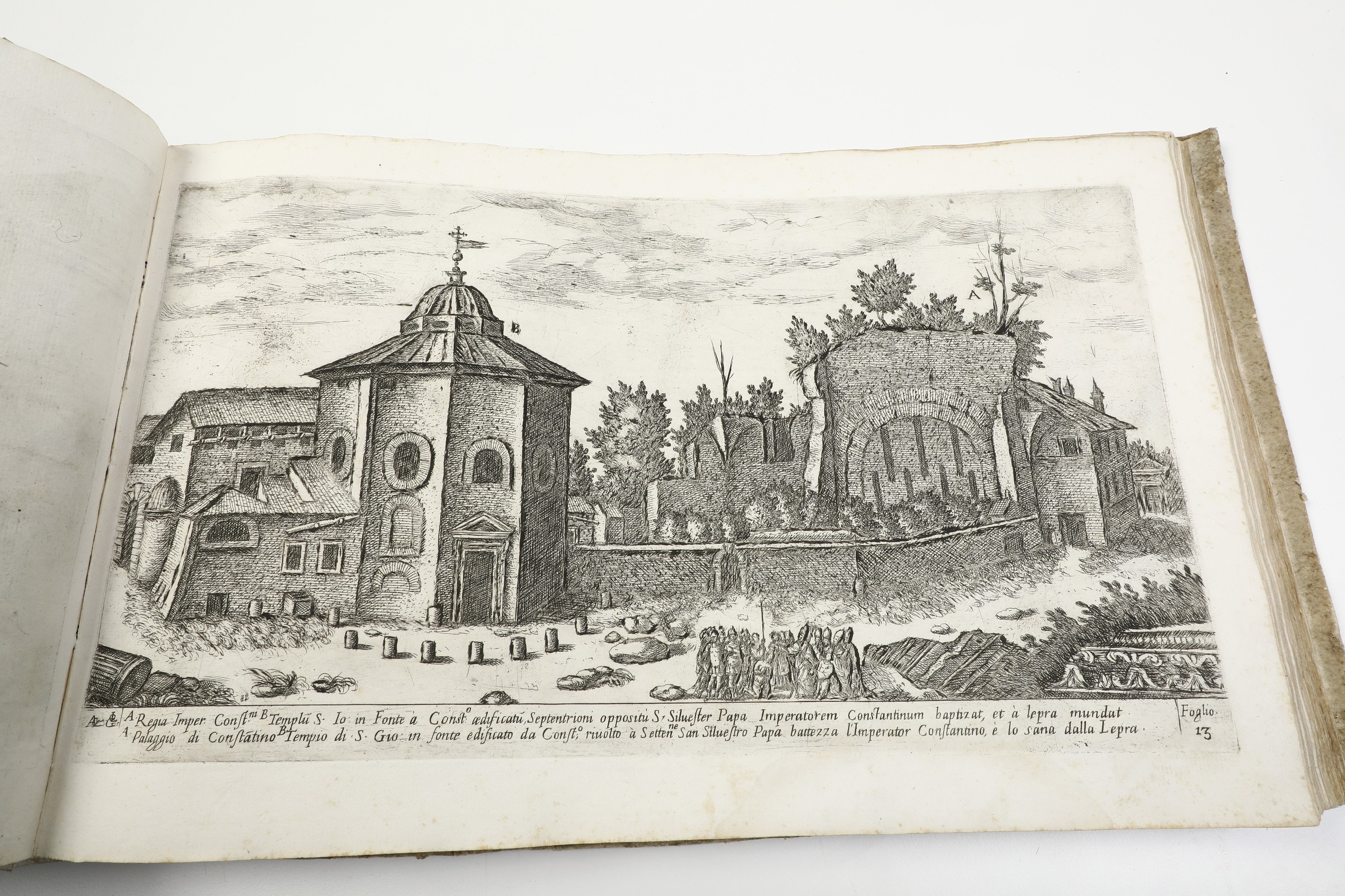 Aloisio Giovannoli (civita Castellana, Ca. 1550 - Roma, 1618)roma, 1750 (?) Vedute degli Antichi ...