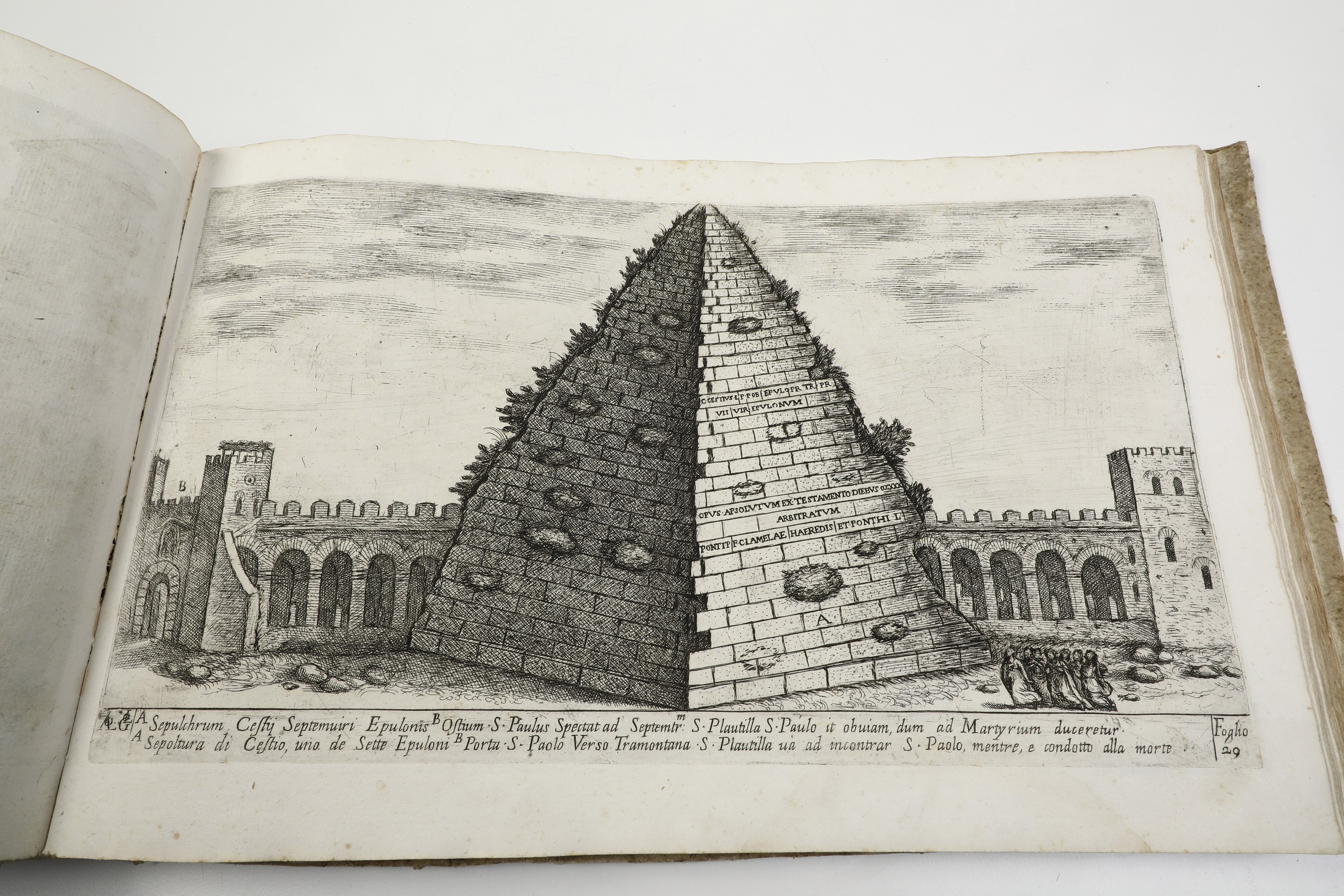 Aloisio Giovannoli (civita Castellana, Ca. 1550 - Roma, 1618)roma, 1750 (?) Vedute degli Antichi ...