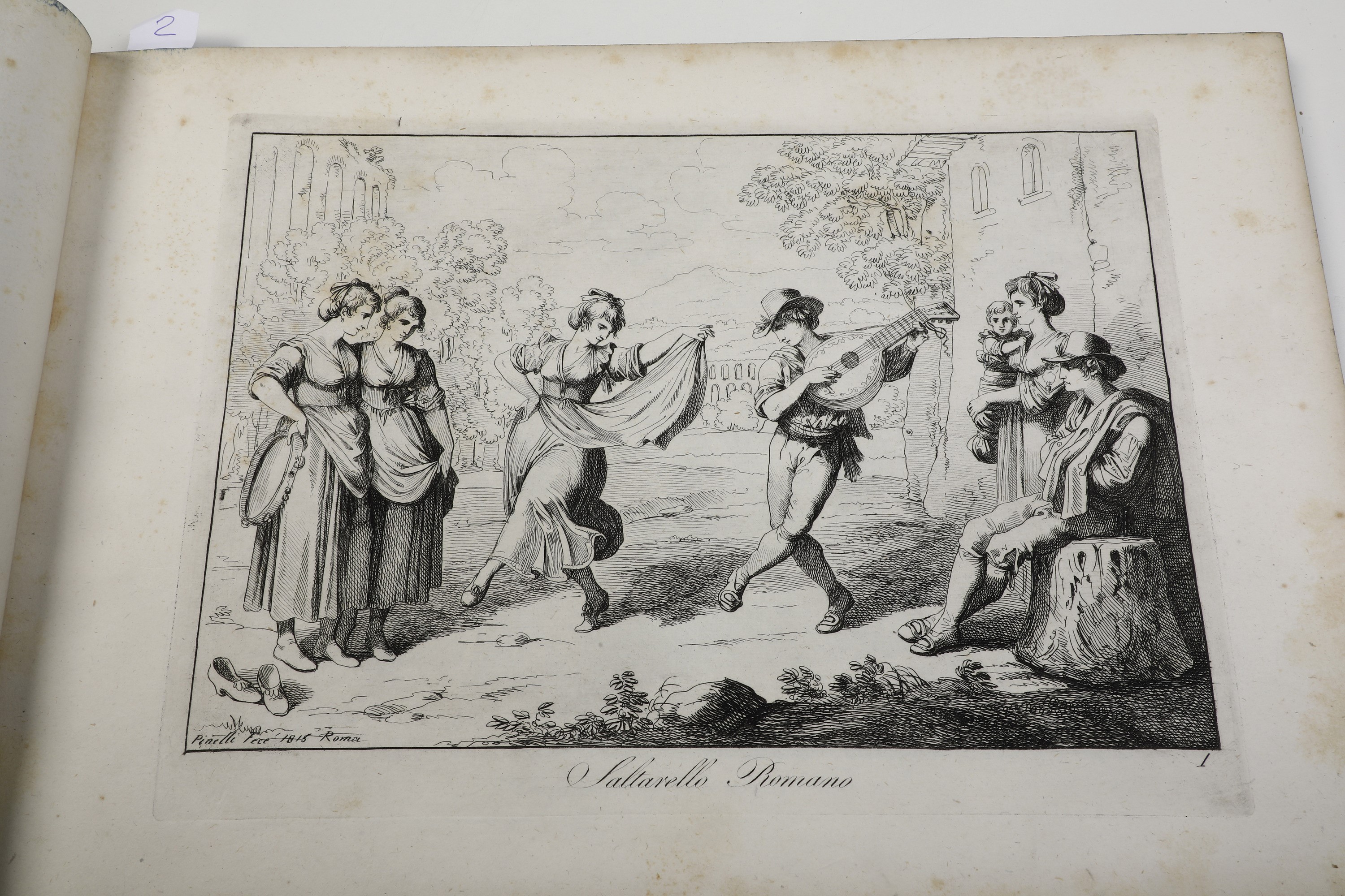 Bartolomeo Pinelli (roma, 20 Novembre 1781 – Roma, 1º Aprile 1835) una Raccolta di Costumi Pittor...
