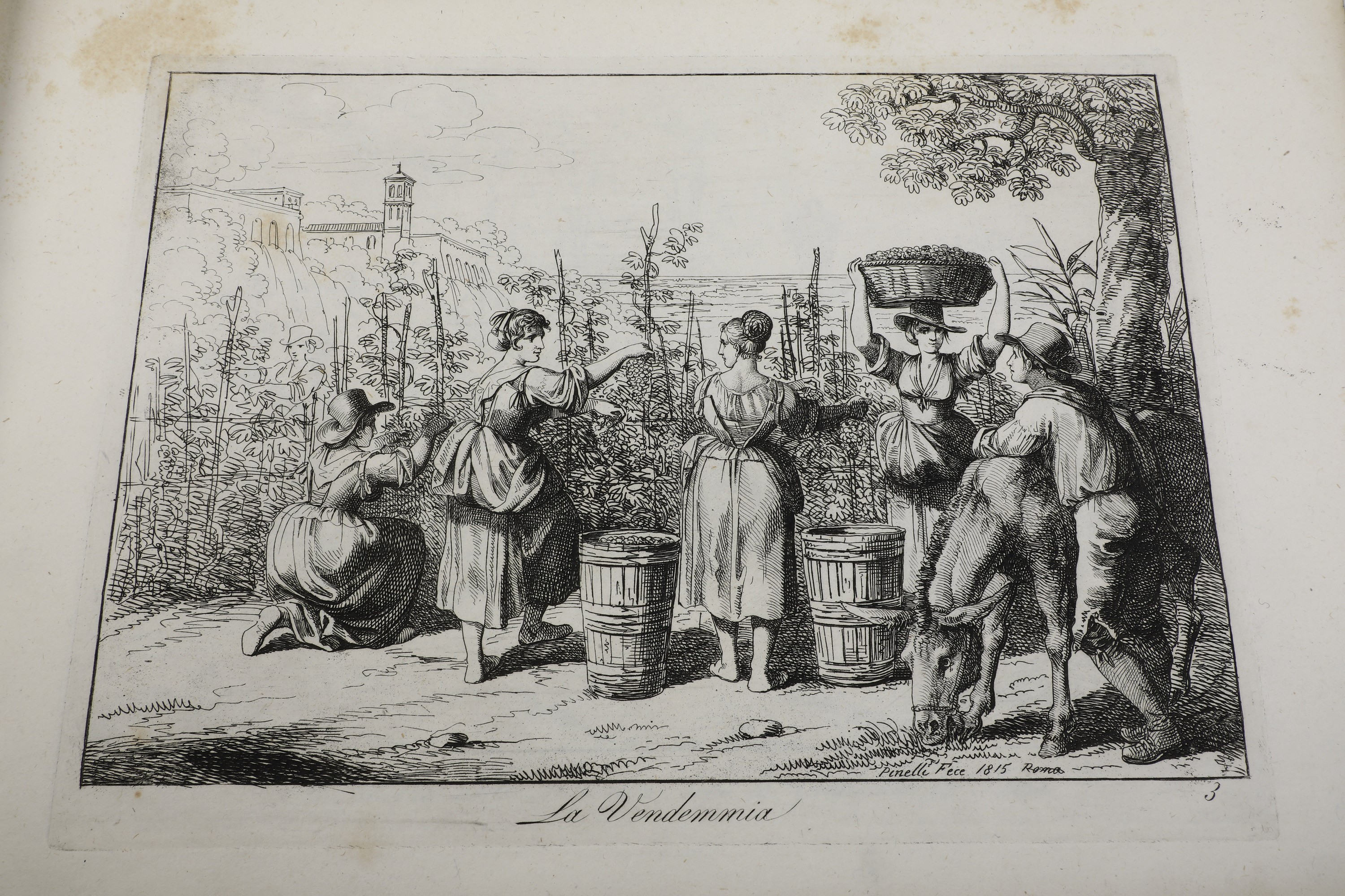 Bartolomeo Pinelli (roma, 20 Novembre 1781 – Roma, 1º Aprile 1835) una Raccolta di Costumi Pittor...
