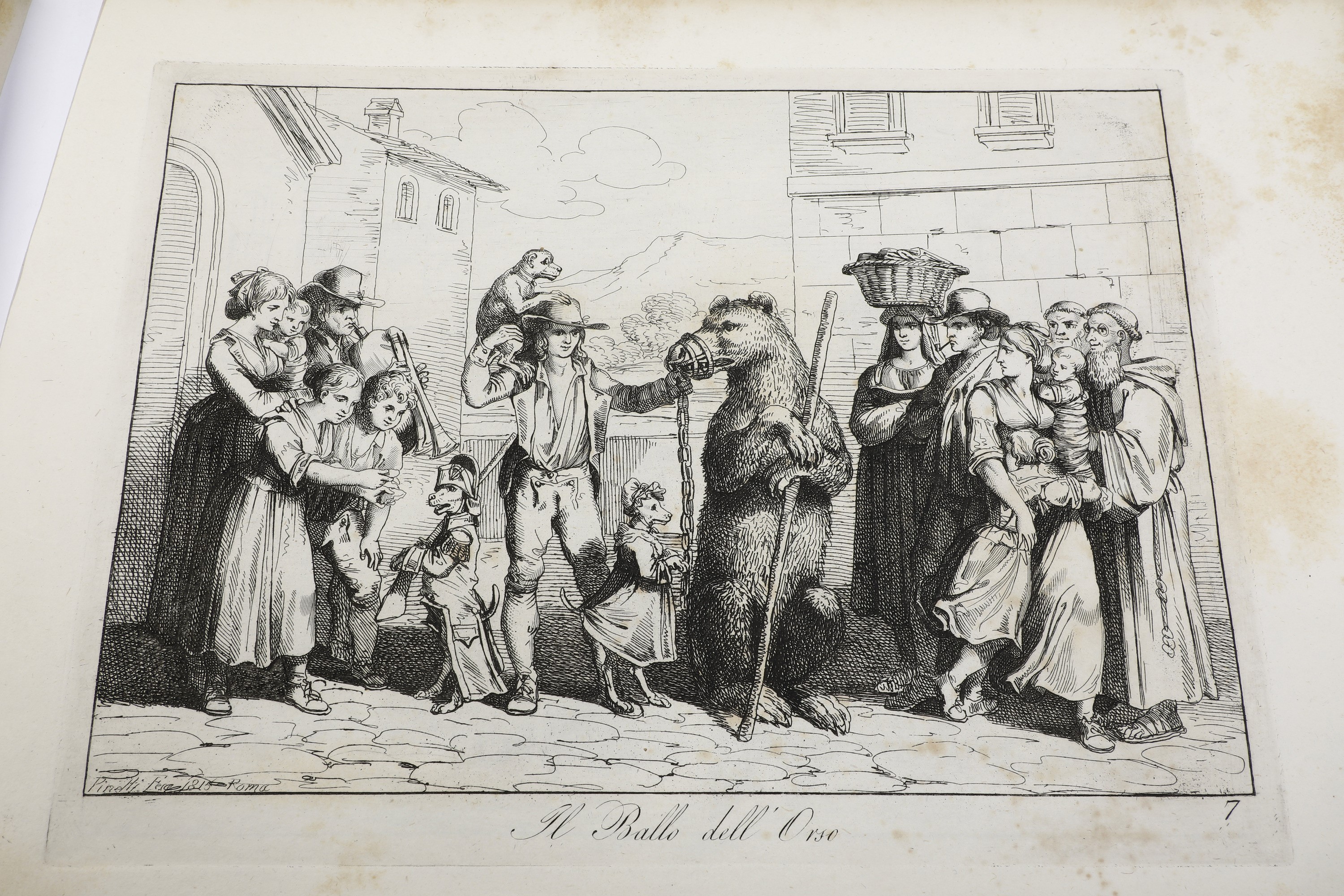 Bartolomeo Pinelli (roma, 20 Novembre 1781 – Roma, 1º Aprile 1835) una Raccolta di Costumi Pittor...