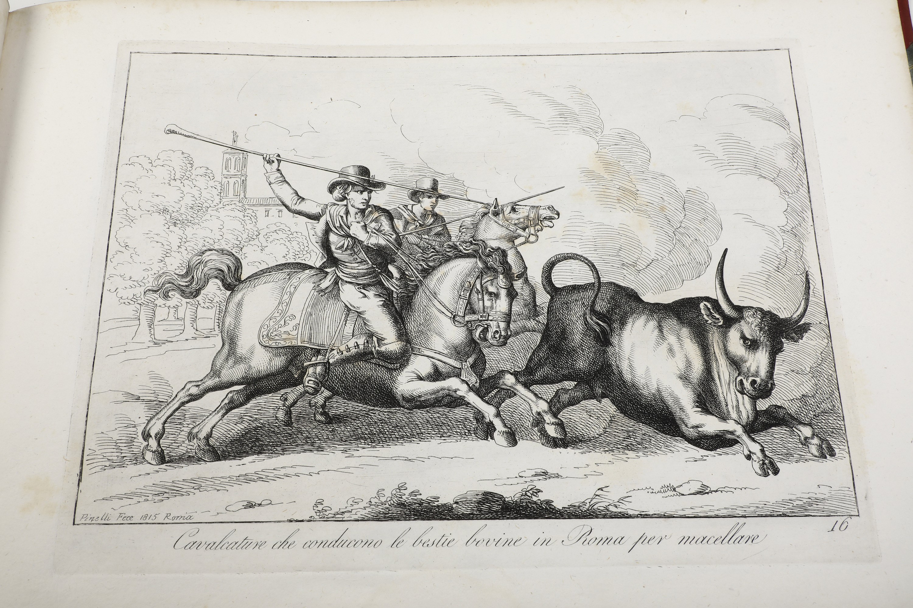 Bartolomeo Pinelli (roma, 20 Novembre 1781 – Roma, 1º Aprile 1835) una Raccolta di Costumi Pittor...