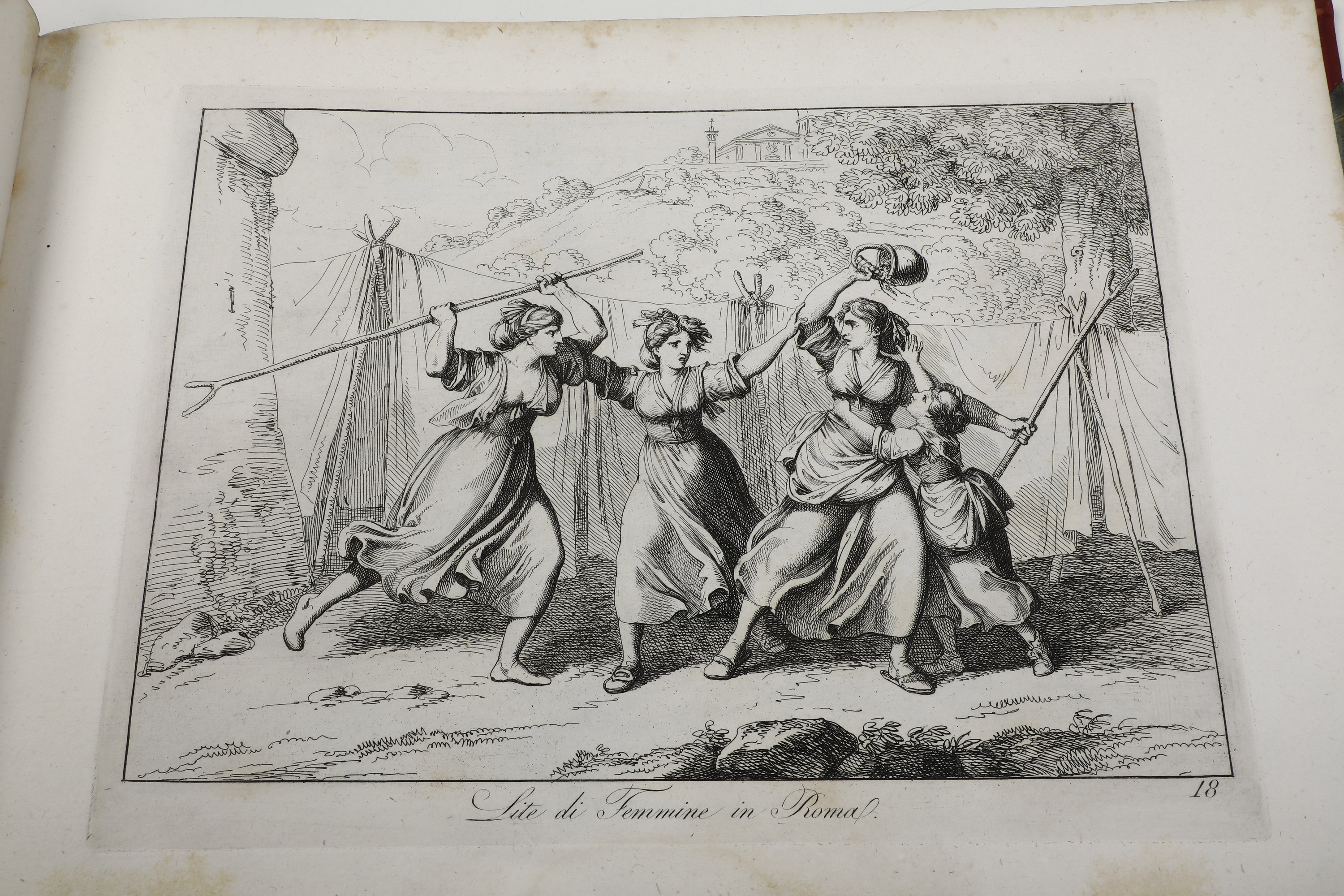 Bartolomeo Pinelli (roma, 20 Novembre 1781 – Roma, 1º Aprile 1835) una Raccolta di Costumi Pittor...
