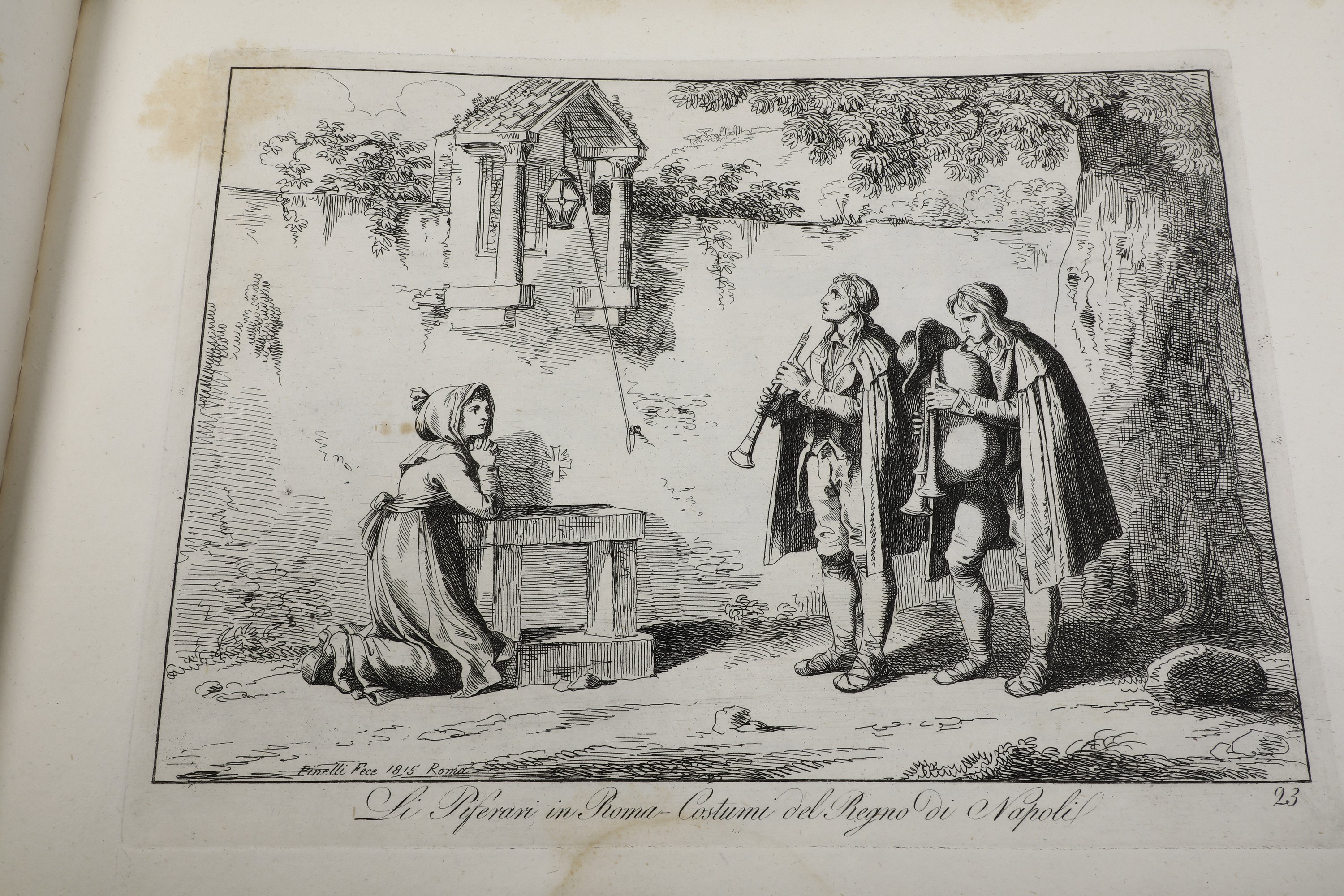 Bartolomeo Pinelli (roma, 20 Novembre 1781 – Roma, 1º Aprile 1835) una Raccolta di Costumi Pittor...