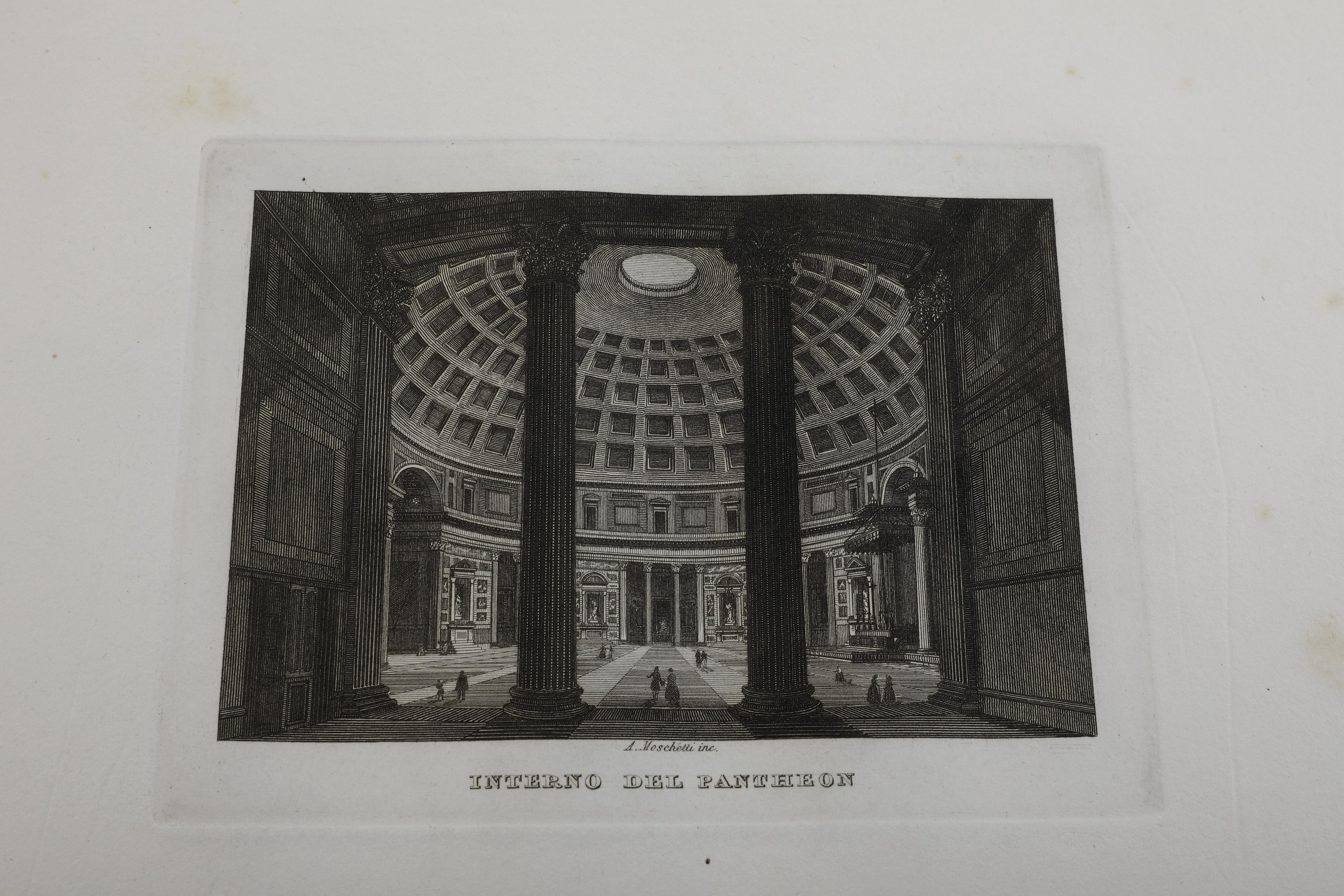 Adrien Manglard (1695-1760) e Altri Raccolta di Stampe del XIX e XX Secolo, Aventi per Soggetto R...