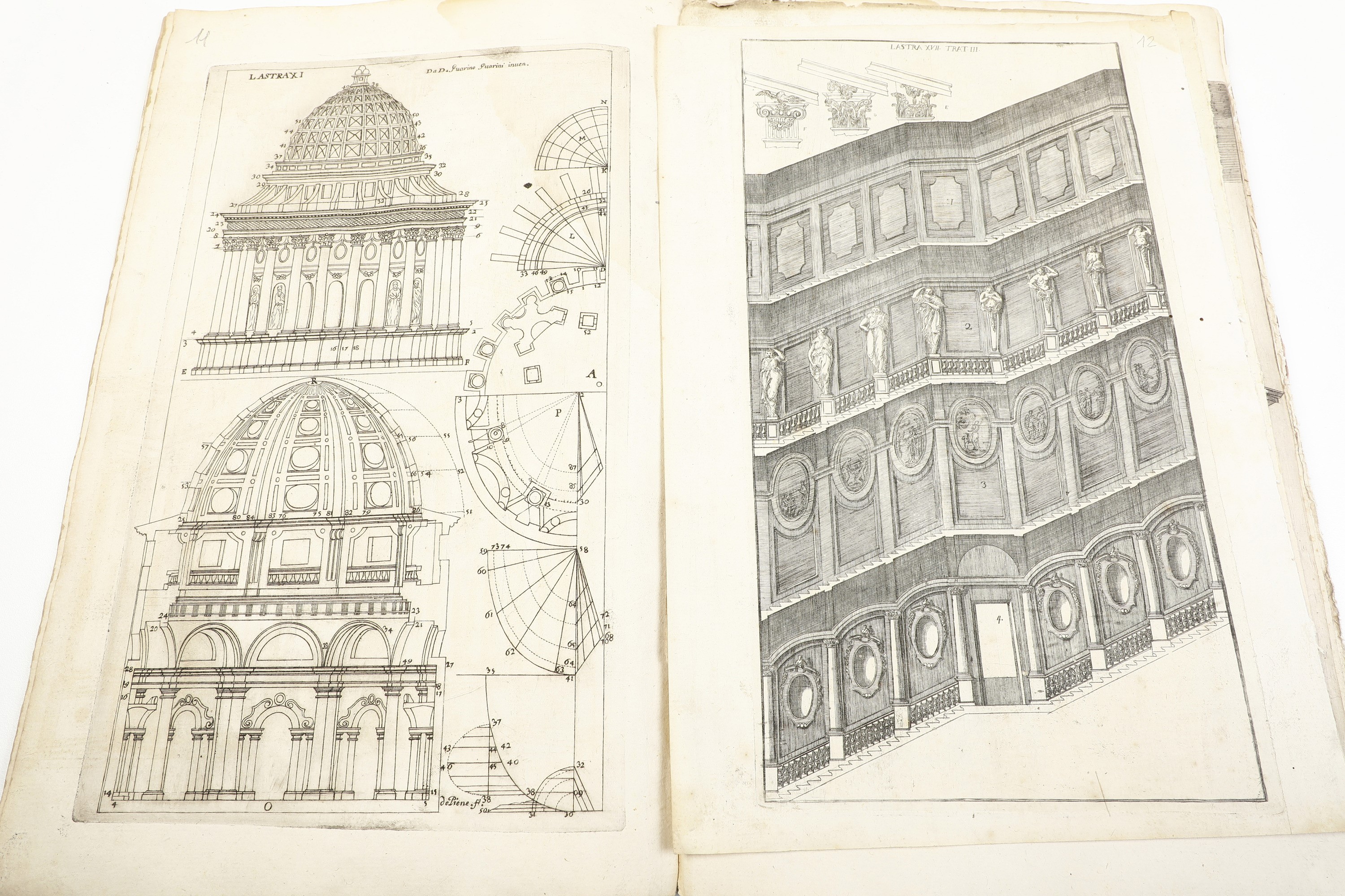 Guarino Guarini (modena, 17 Gennaio 1624 – Milano, 6 Marzo 1683) Disegni D'architettura Civile Et...
