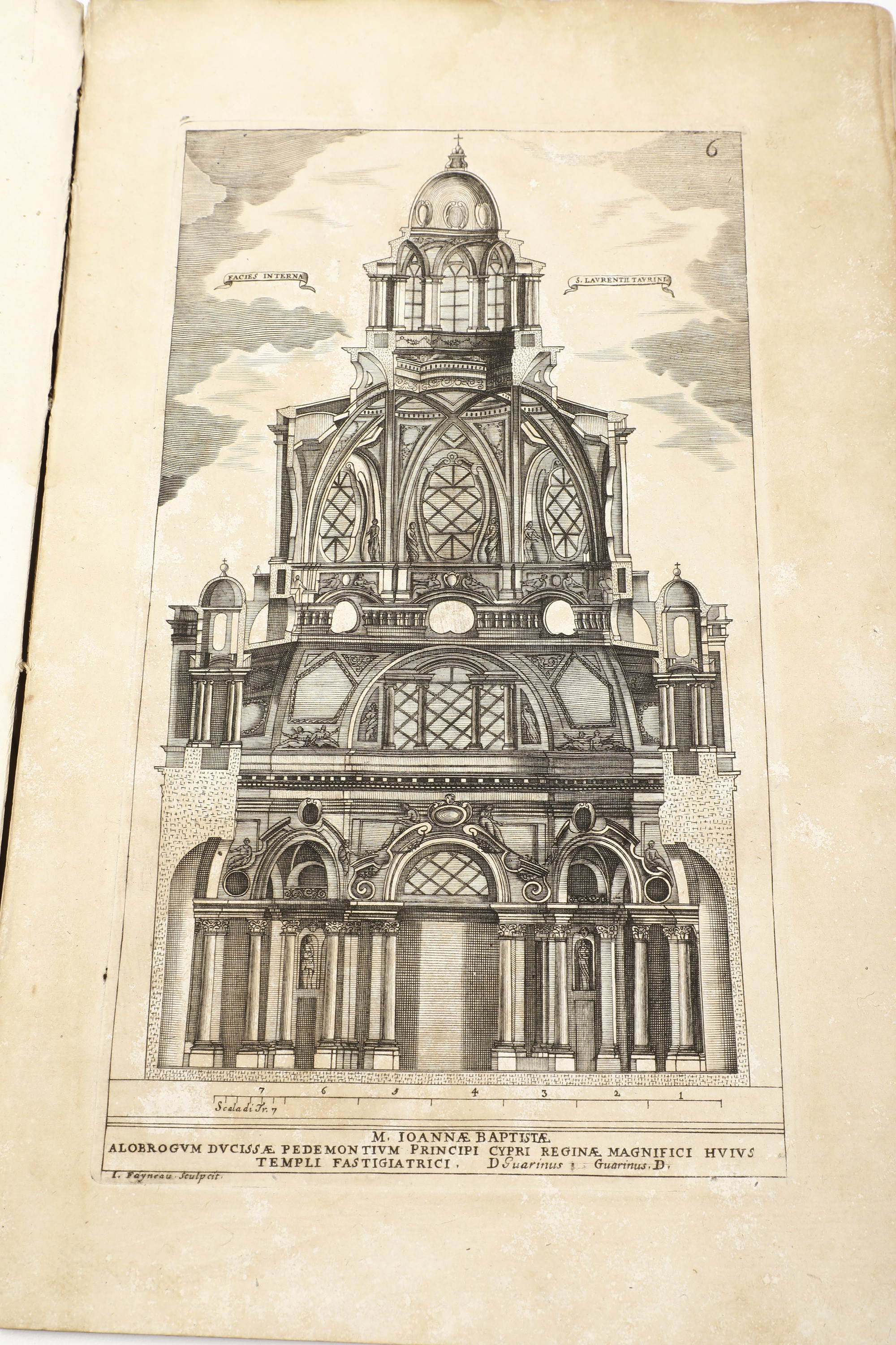 Guarino Guarini (modena, 17 Gennaio 1624 – Milano, 6 Marzo 1683) Disegni D'architettura Civile Et...