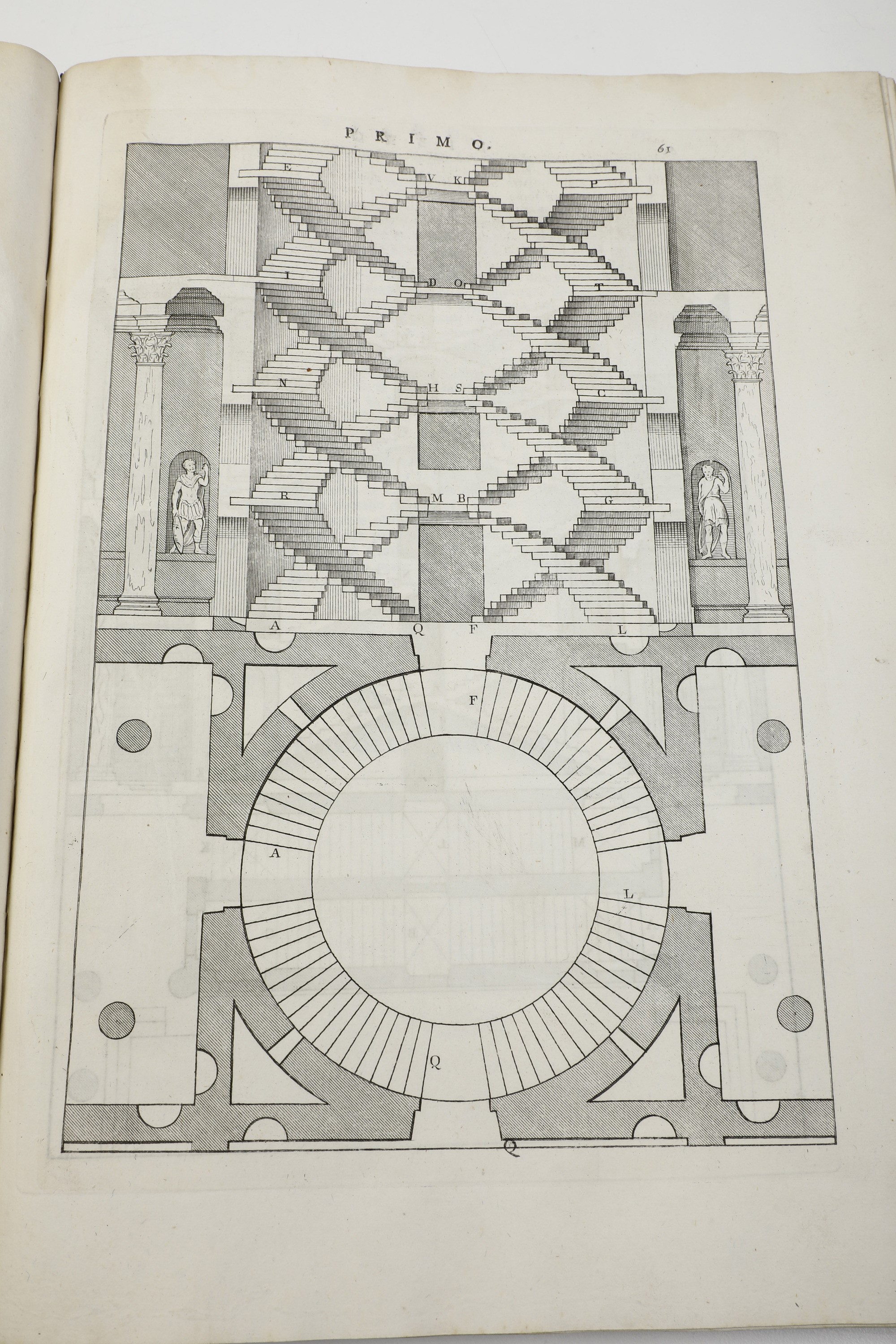 Palladio Andrea (1508-1580) i Quattro Libri Dell'architettura..in Venetia, Appresso Domenico De' ...