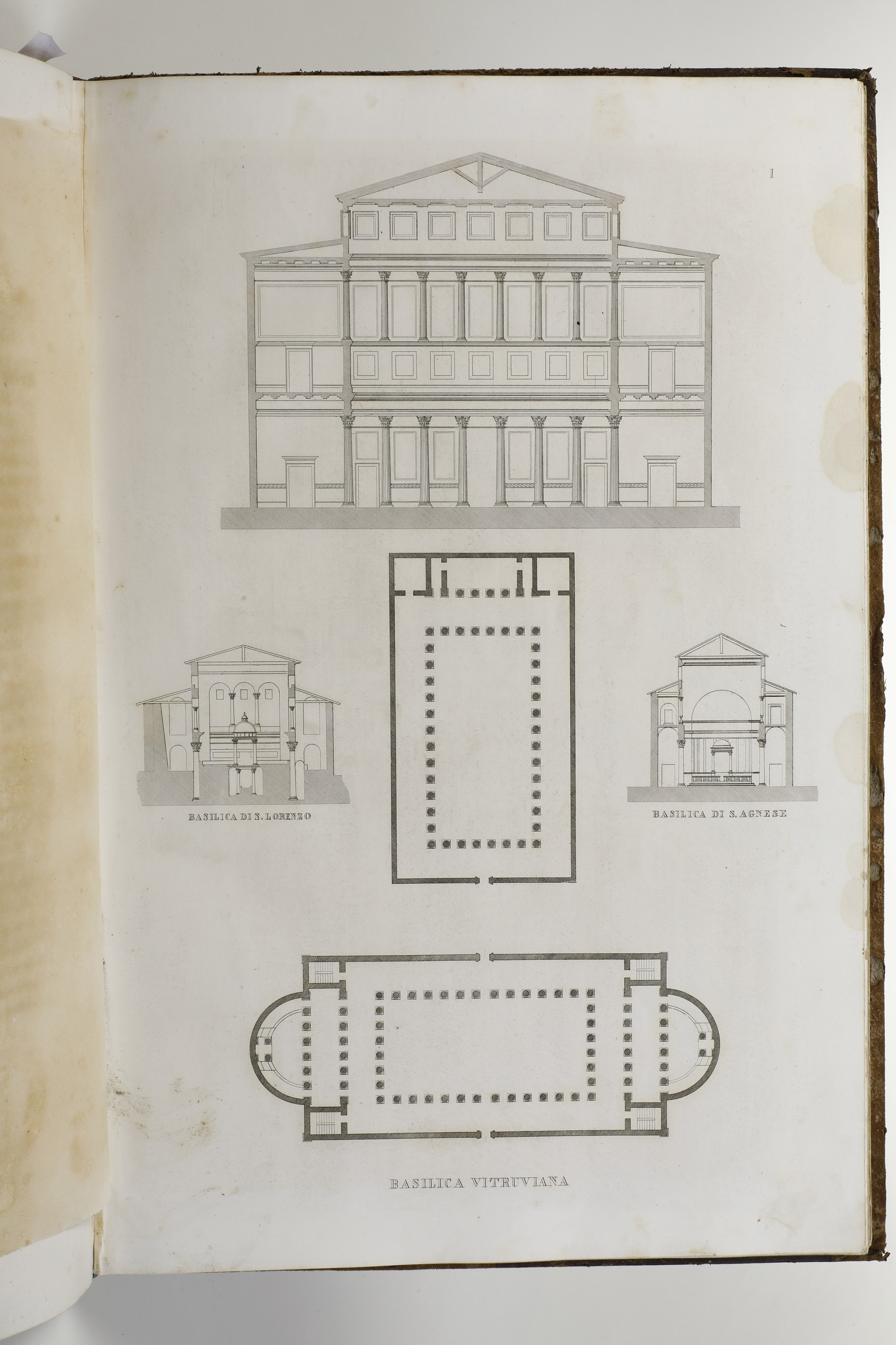 Canina, Luigi, Ricerche sull’architettura più propria dei tempj cristiani, Roma, 1843