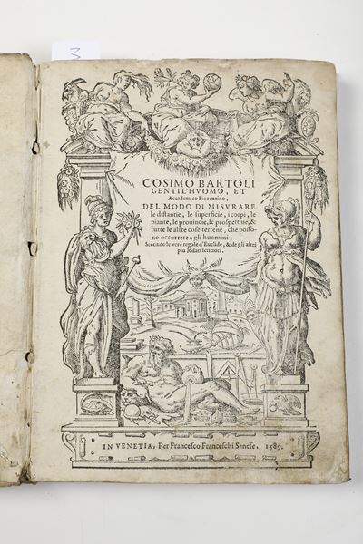 Cosimo Bartoli del Modo di Misurare le Distantie, le Superficie, i Corpi, le Piante, le Provincie...