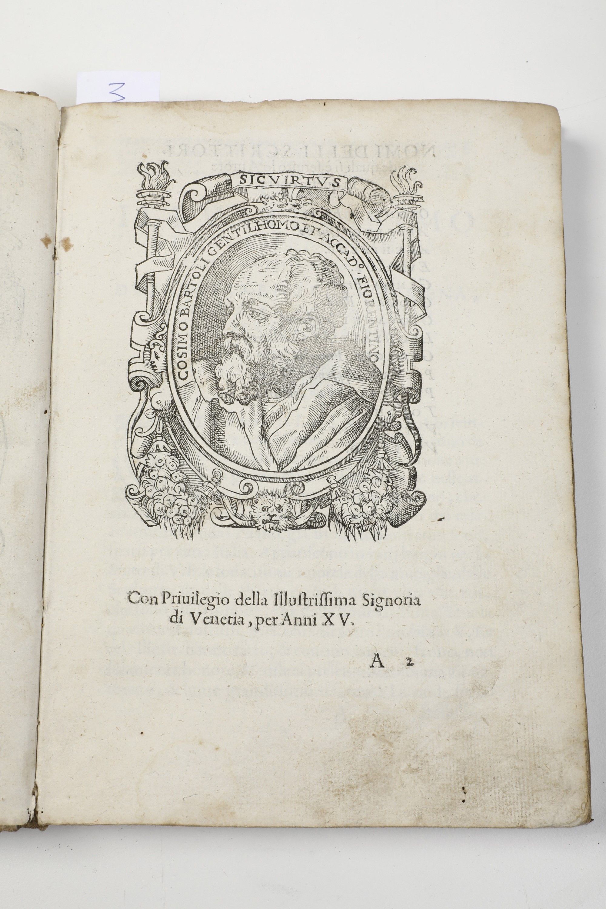 Cosimo Bartoli del Modo di Misurare le Distantie, le Superficie, i Corpi, le Piante, le Provincie...
