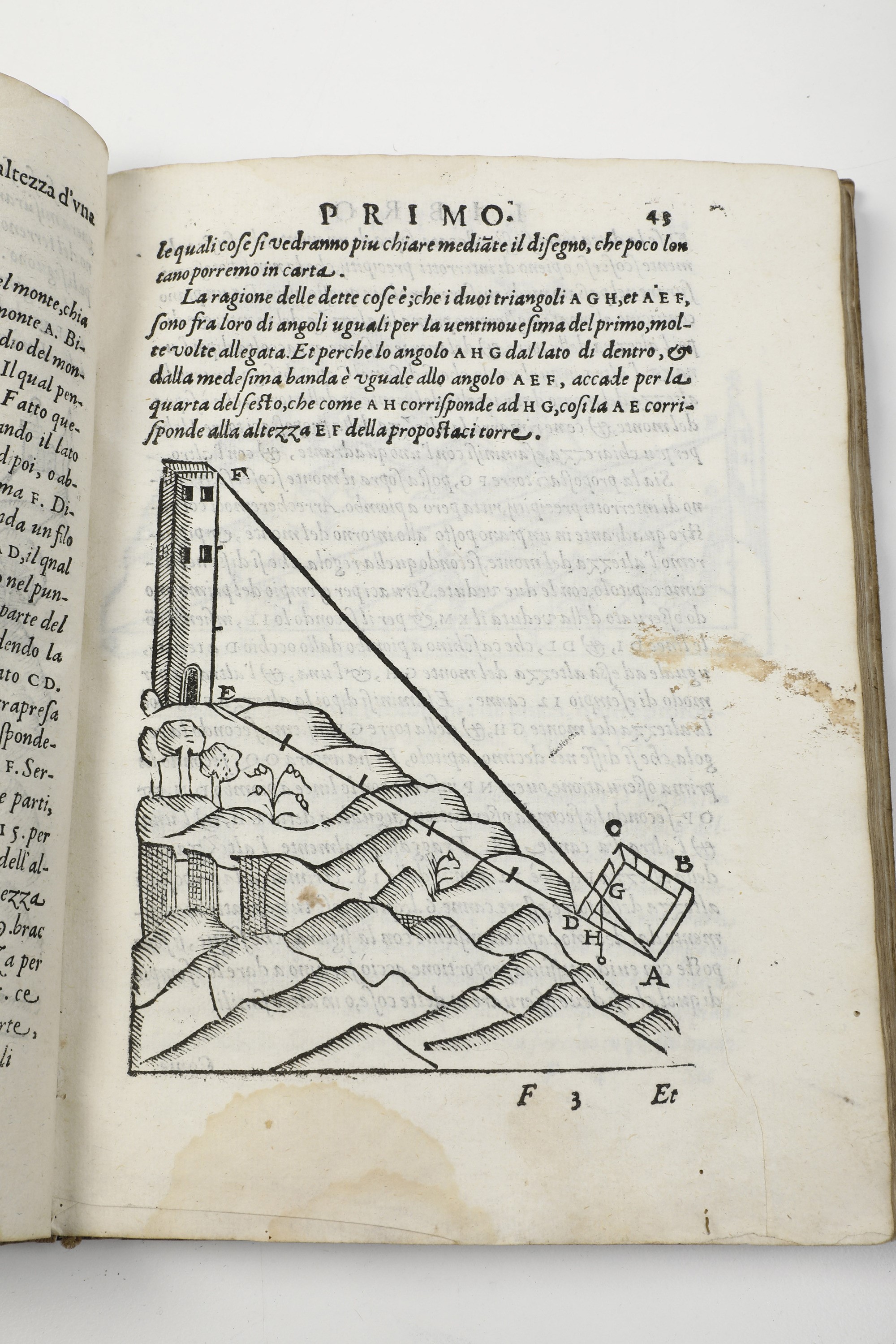 Cosimo Bartoli del Modo di Misurare le Distantie, le Superficie, i Corpi, le Piante, le Provincie...