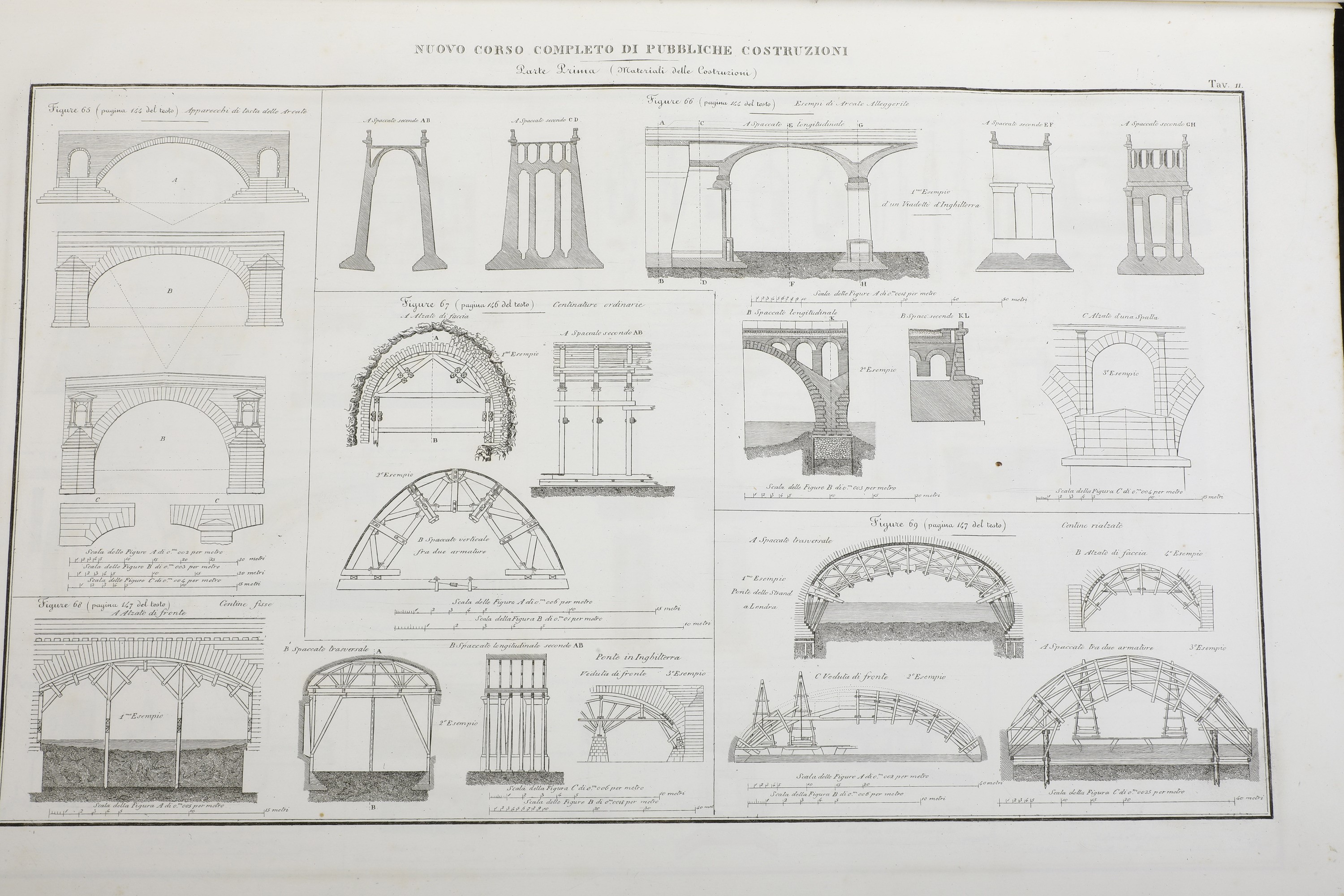 Mattia Giuseppe Sganzin Nuovo Corso Completo di Pubbliche Costruzionivenezia, Antonelli, 1847