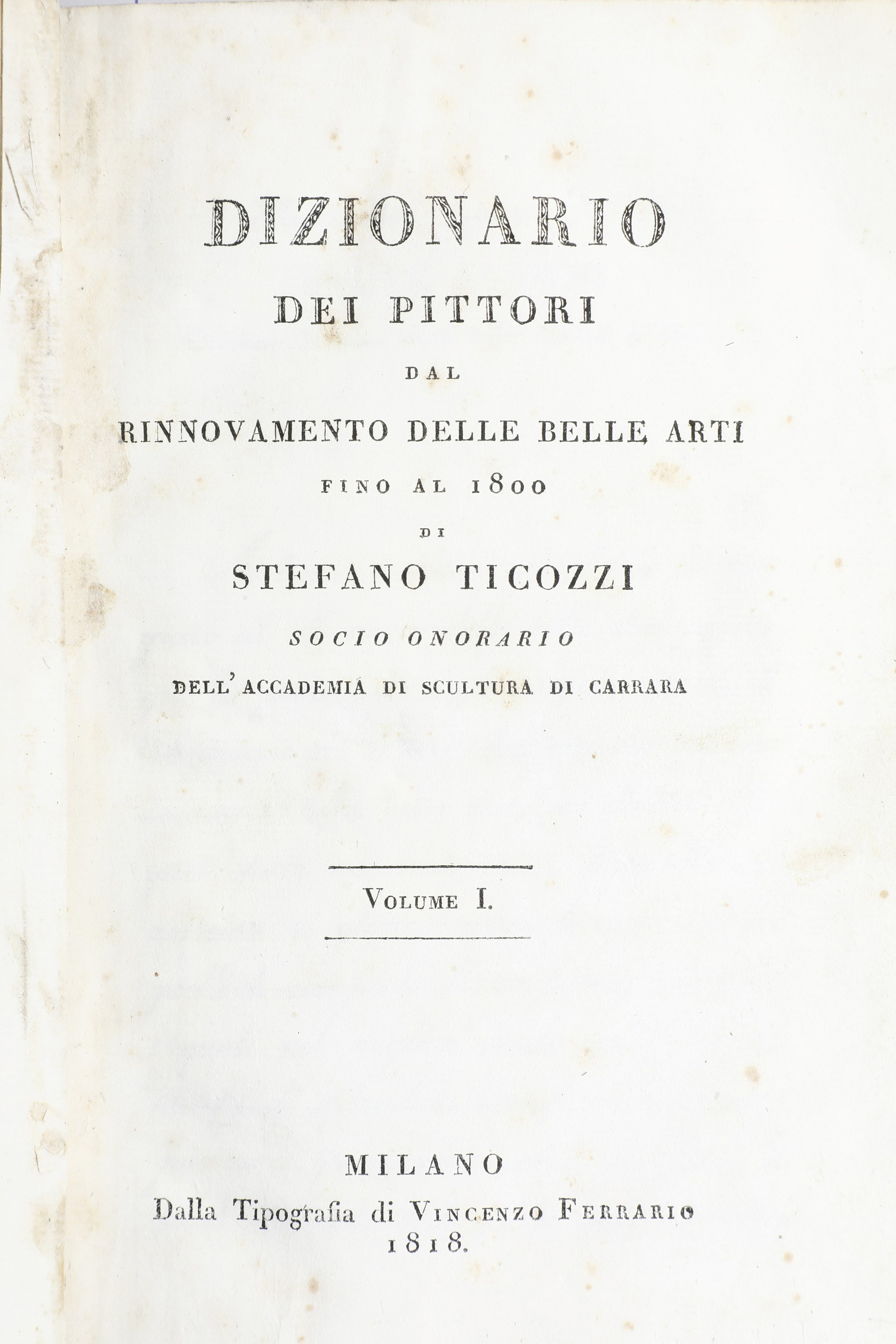 Miscellanea di Opere a Tema Artistico