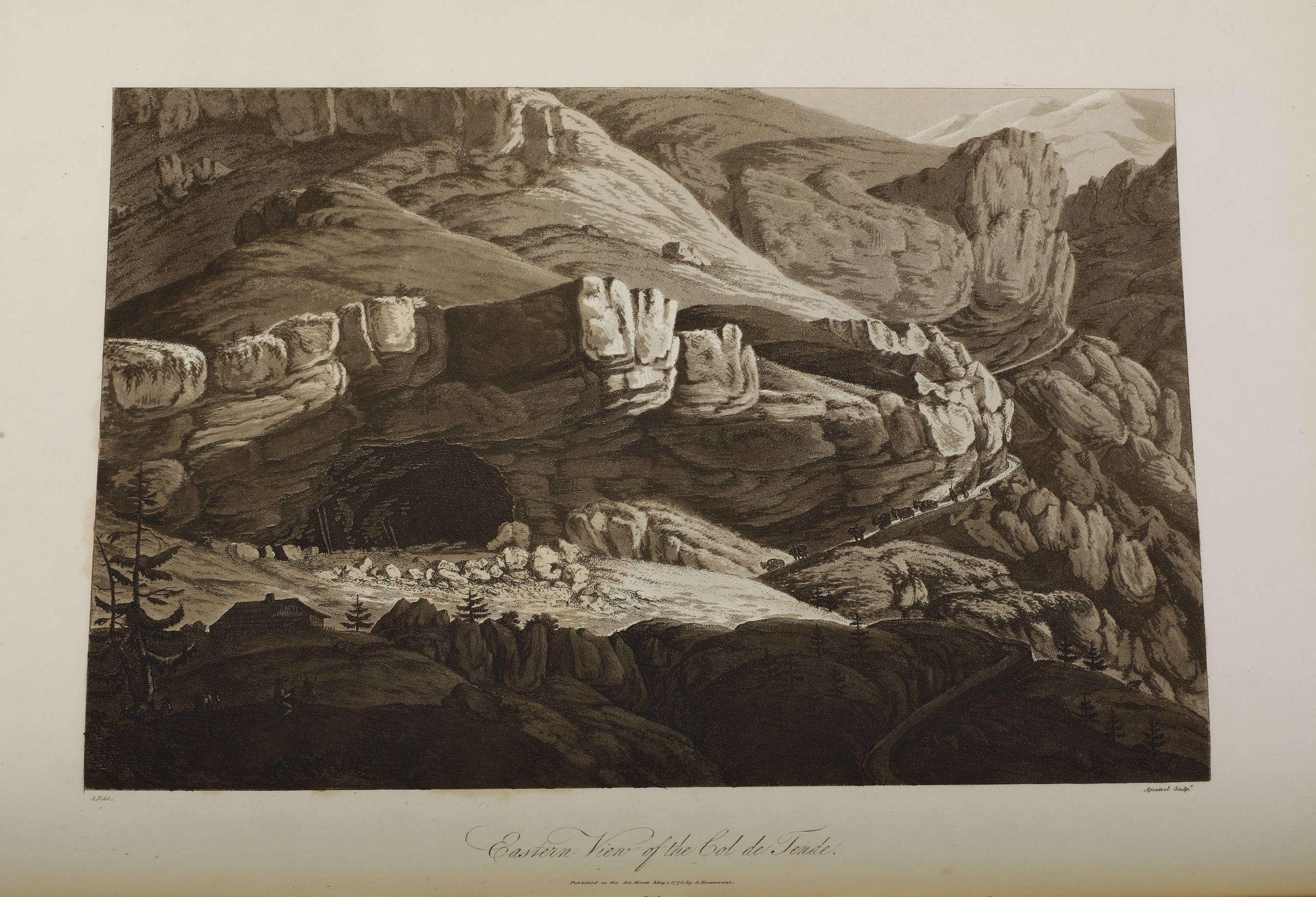 Beaumont Albanis (1755–1812) Travel Through The Maritime Alps...london, T. Bensley, 1795
