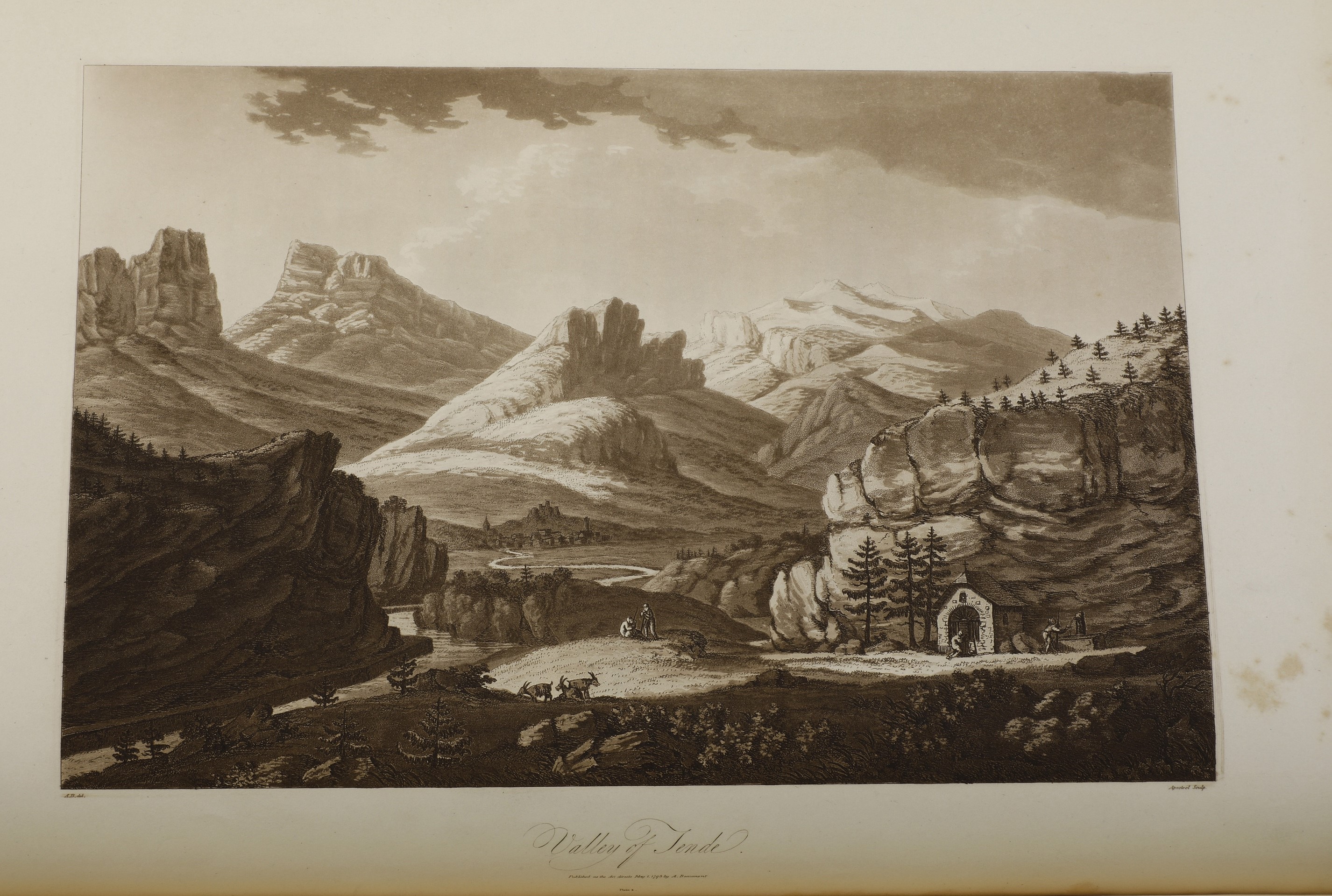 Beaumont Albanis (1755–1812) Travel Through The Maritime Alps...london, T. Bensley, 1795