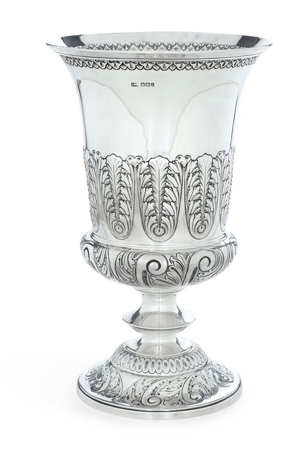 Coppa. Sheffiled 1897, argentiere Hatty Atkin