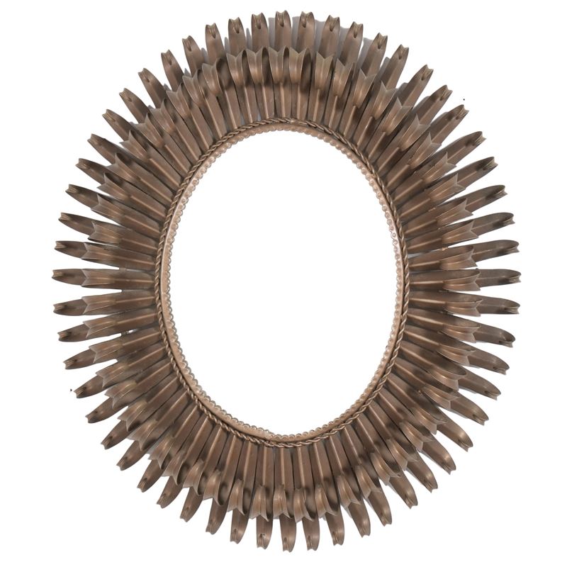 Specchio in metallo. Francia, 1950 ca.  - Asta Antiquariato - Cambi Casa d'Aste