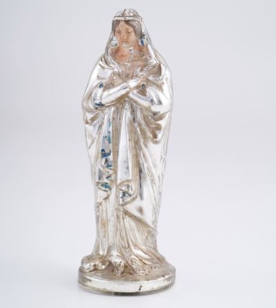Madonna in Vetro Soffiato, Francia XX Secolo