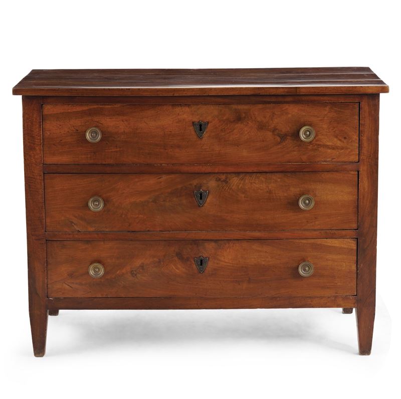 Cassettone in legno. XIX secolo  - Auction Antique - Cambi Casa d'Aste