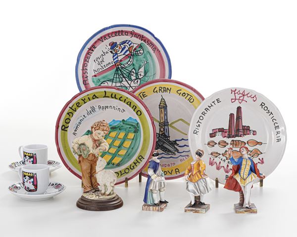 Lotto di ceramiche varie