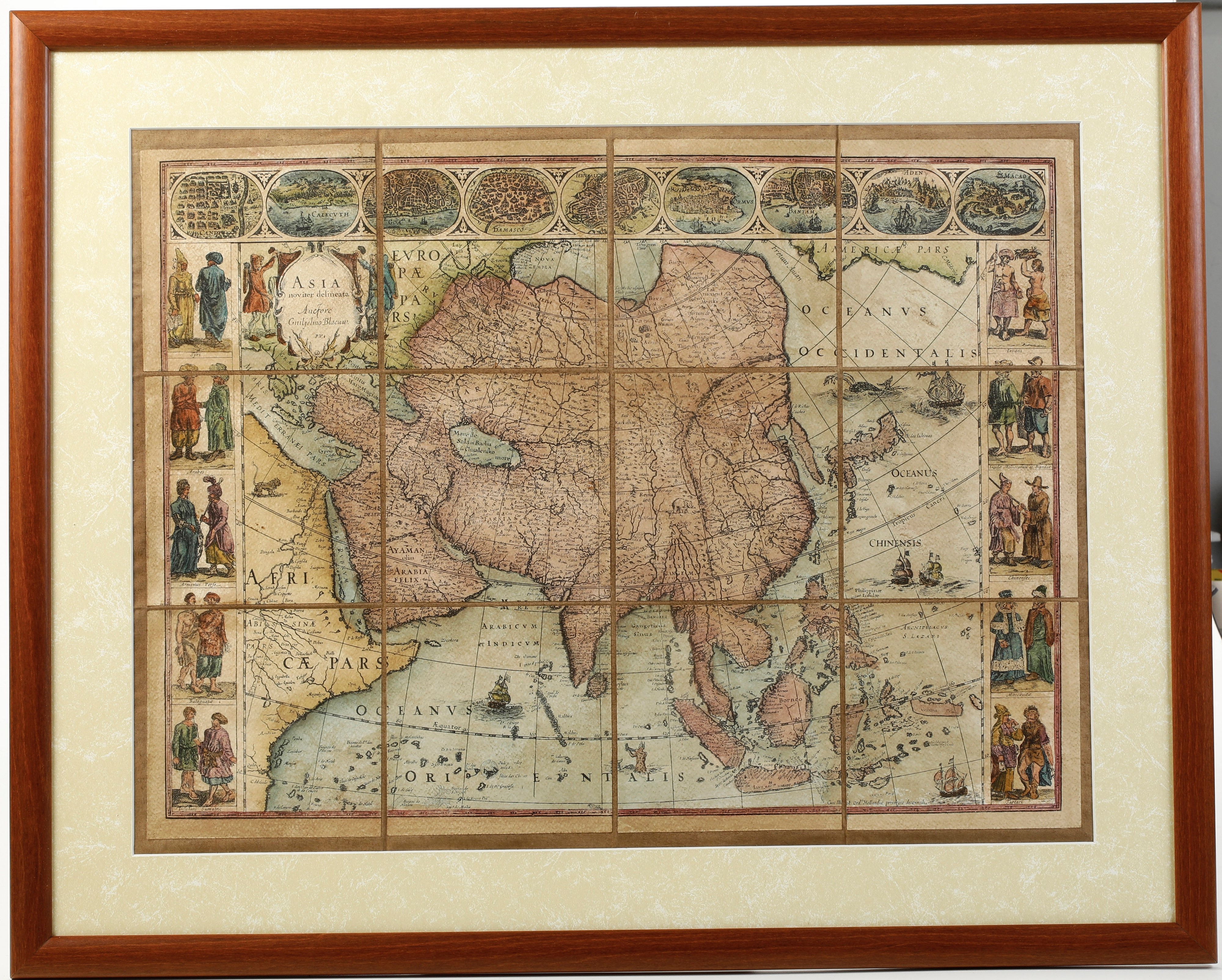 Guglielmo Blaeuw Europa, Asia Africa e America