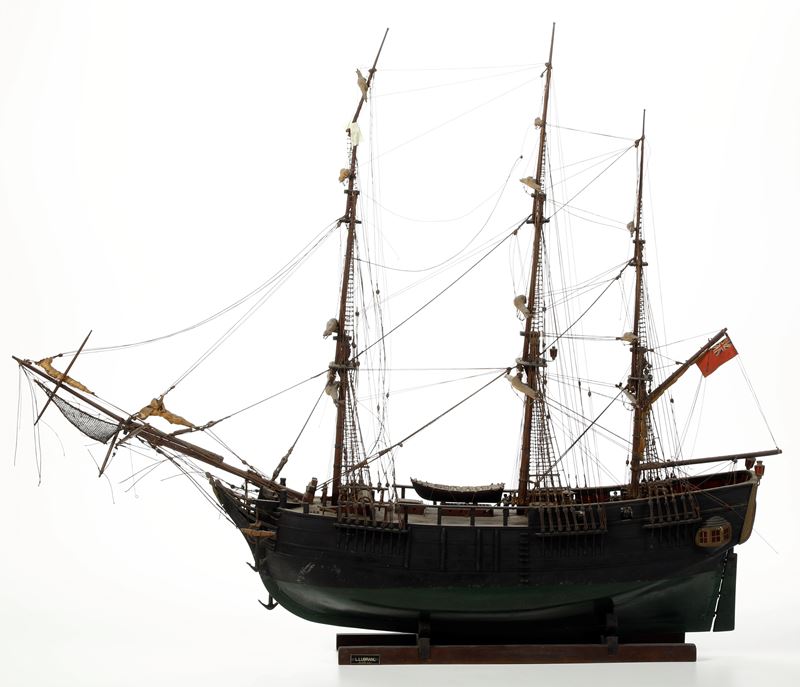 Modellino di brigantino  - Auction Maritime Art - Cambi Casa d'Aste