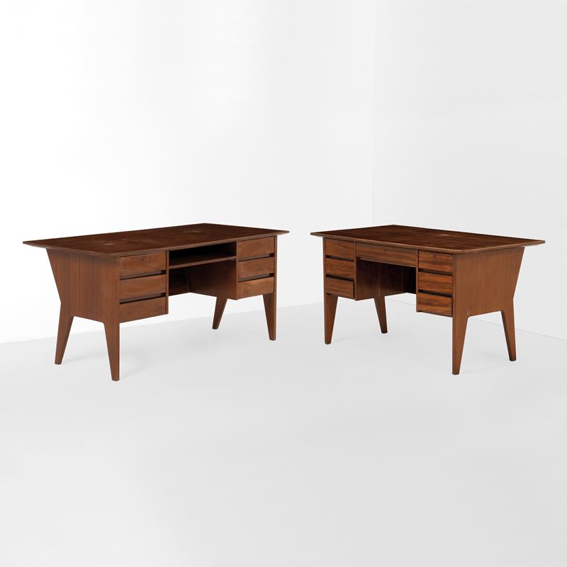 Due scrivanie  - Auction 20th century furnitures - Cambi Casa d'Aste