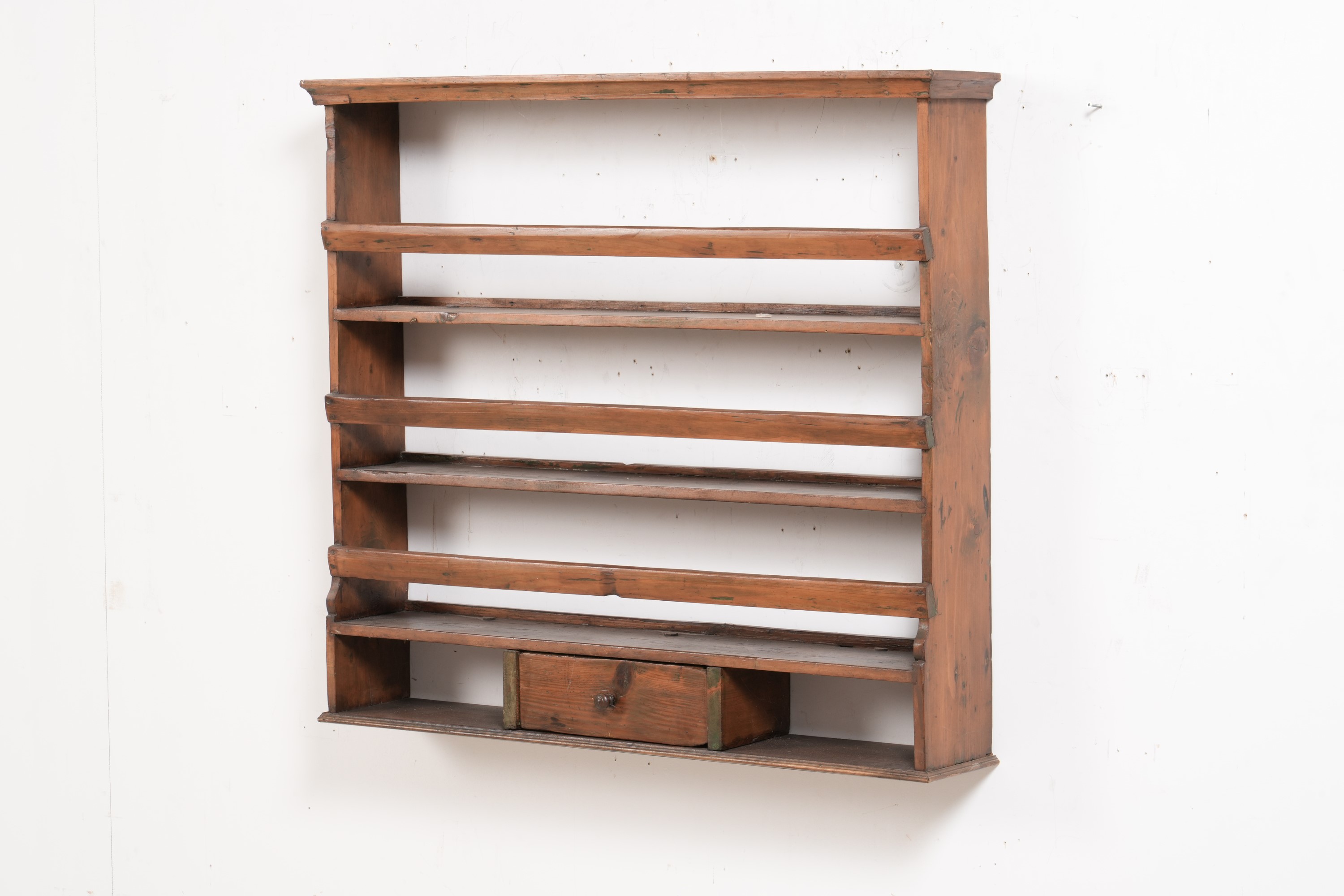 Piattaia Pensile in Legno. XIX-XX Secolo