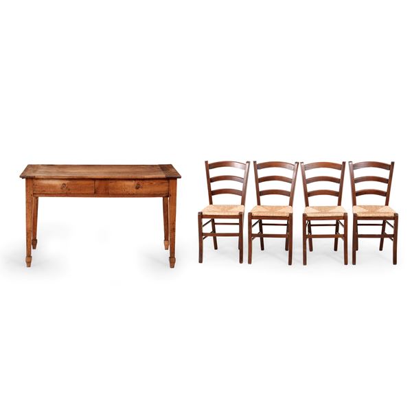 Tavolo rustico. XIX secolo