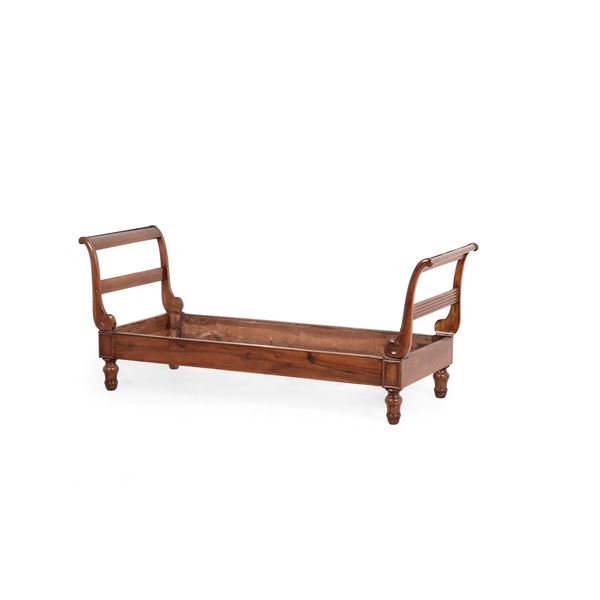 Letto a barca. XIX secolo