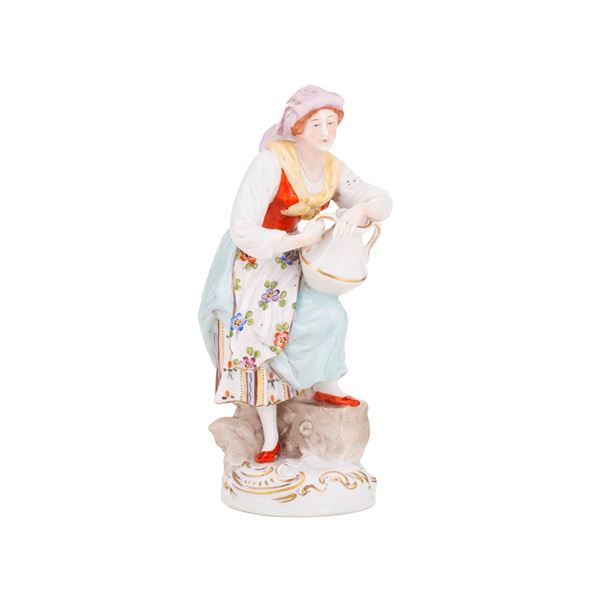 Figurina.<BR>Germania, Rudolstadt (Turingia), Manifattura Ernst Bohne Söhne, primo terzo del XX secolo.