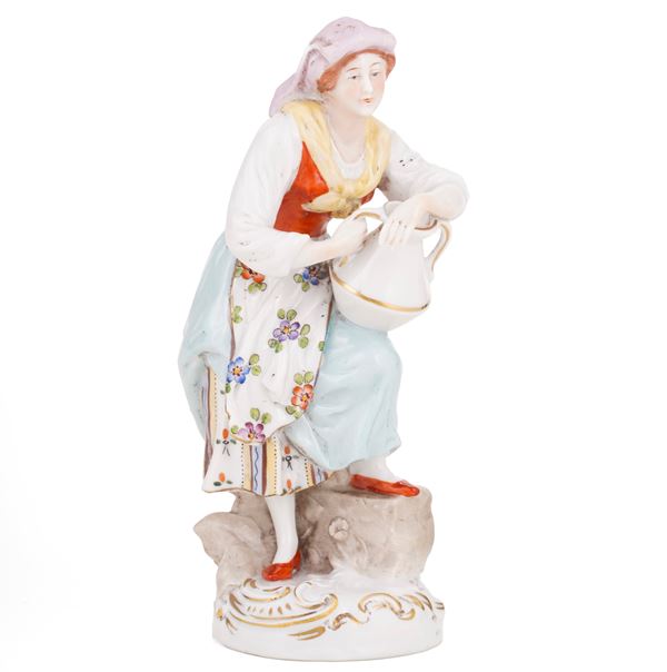 Figurina. Germania, Rudolstadt (Turingia), Manifattura Ernst Bohne Söhne, primo terzo del XX secolo.