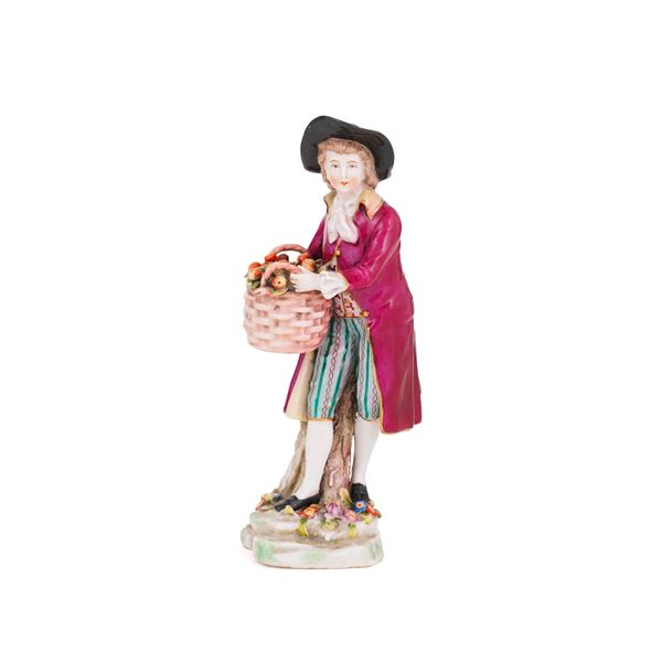 Figurina.<BR>Germania, Rudolstadt (Turingia), Manifattura Ernst Bohne Söhne, primo terzo del XX secolo.