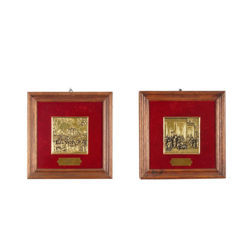 Il diluvio e Storie di Giacobbe ed Esaù  - Asta Antiquariato - Cambi Casa d'Aste