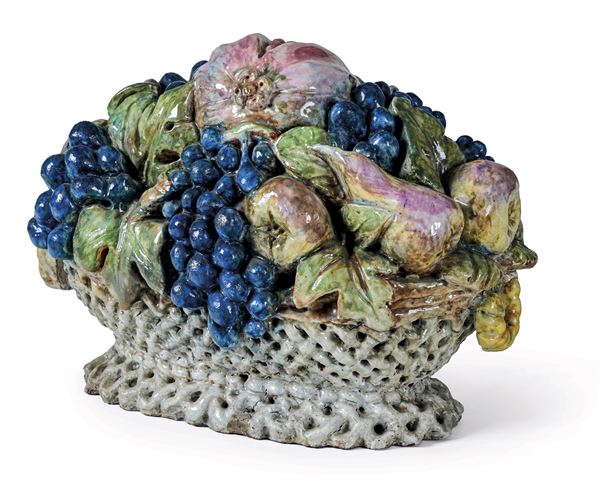 Cesto di frutta, XX secolo 