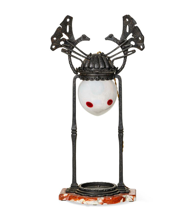 Alessandro Mazzucotelli : Milano 1900 ca  - Auction 20th Century Decorative Arts - I - Cambi Casa d'Aste