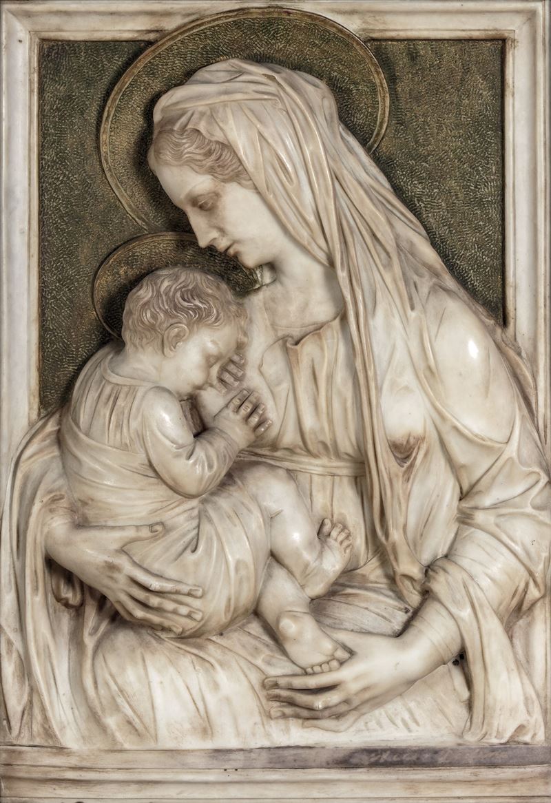 Alceo Dossena : Madonna con Bambino  - Auction Six Centuries of Arts and Furnitures - III - Cambi Casa d'Aste