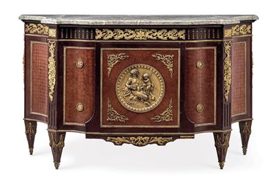 Credenza Scantonata. Francia, XIX-XX Secolo