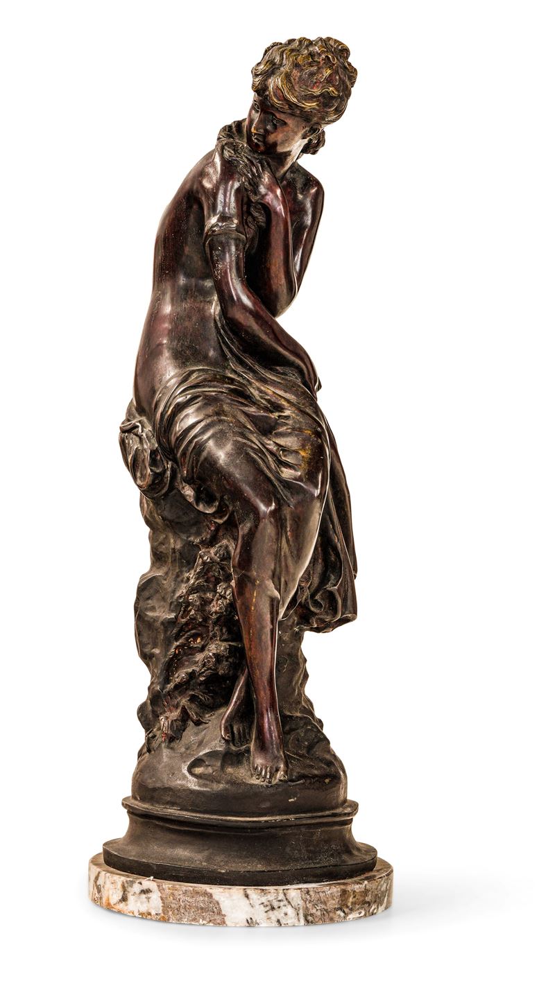 Sibilla. Fonditore francese del XIX-XX secolo, firmata Morlon  - Auction 19th-20th Century Paintings and Sculptures - II - Cambi Casa d'Aste