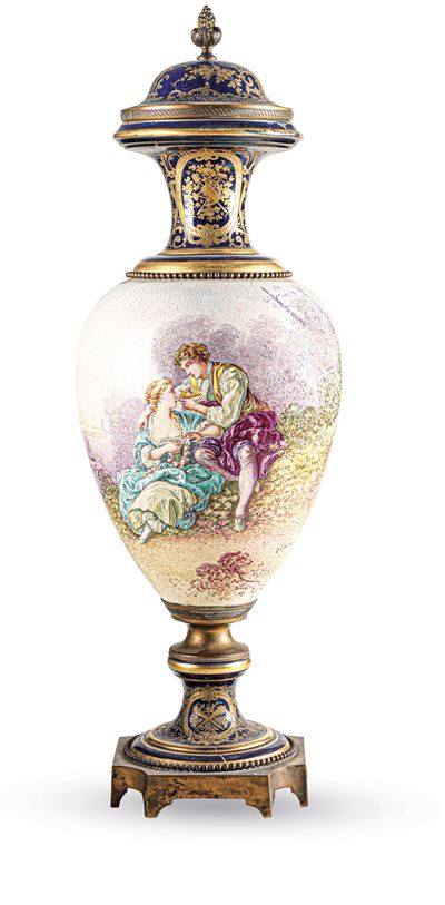 Vaso Francia, Inizio del XX Secolo