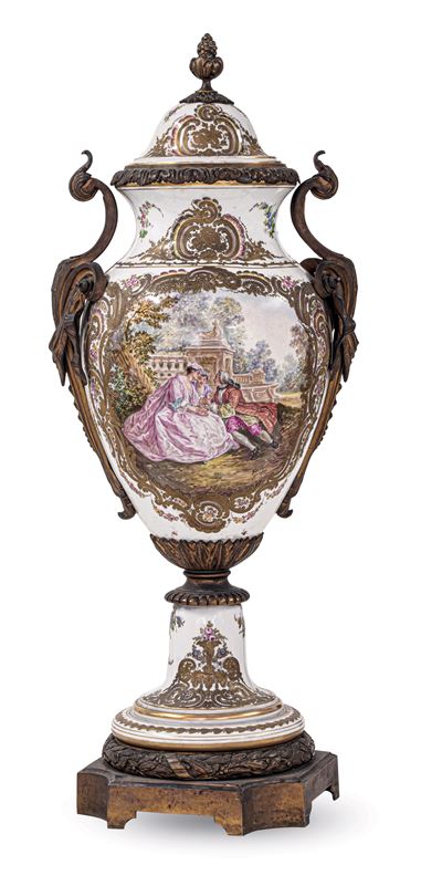 Vaso con Coperchiofrancia, XIX o Inizio del XX Secolo