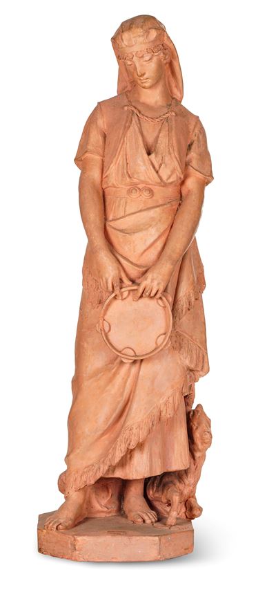 Danzatrice Orientale. Plasticatore del XIX-XX Secolo