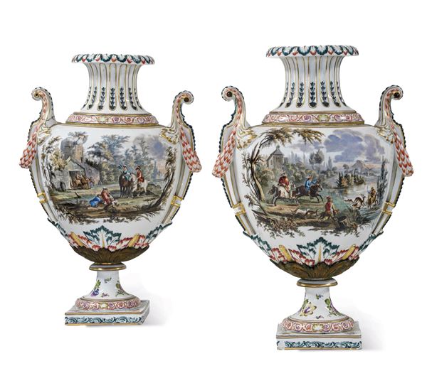 Coppia di vasi Germania, XX secolo 