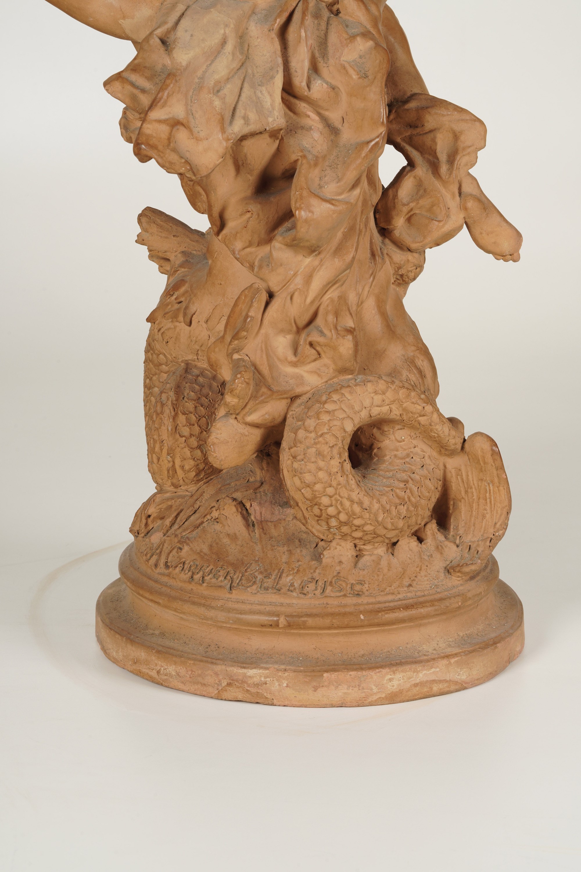 Albert Ernest Carrier-belleuse - Tritone con Ninfa