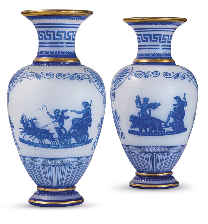 Coppia di vasi, inizio del XX secolo  - Auction Six Centuries of Arts and Furnitures - III - Cambi Casa d'Aste