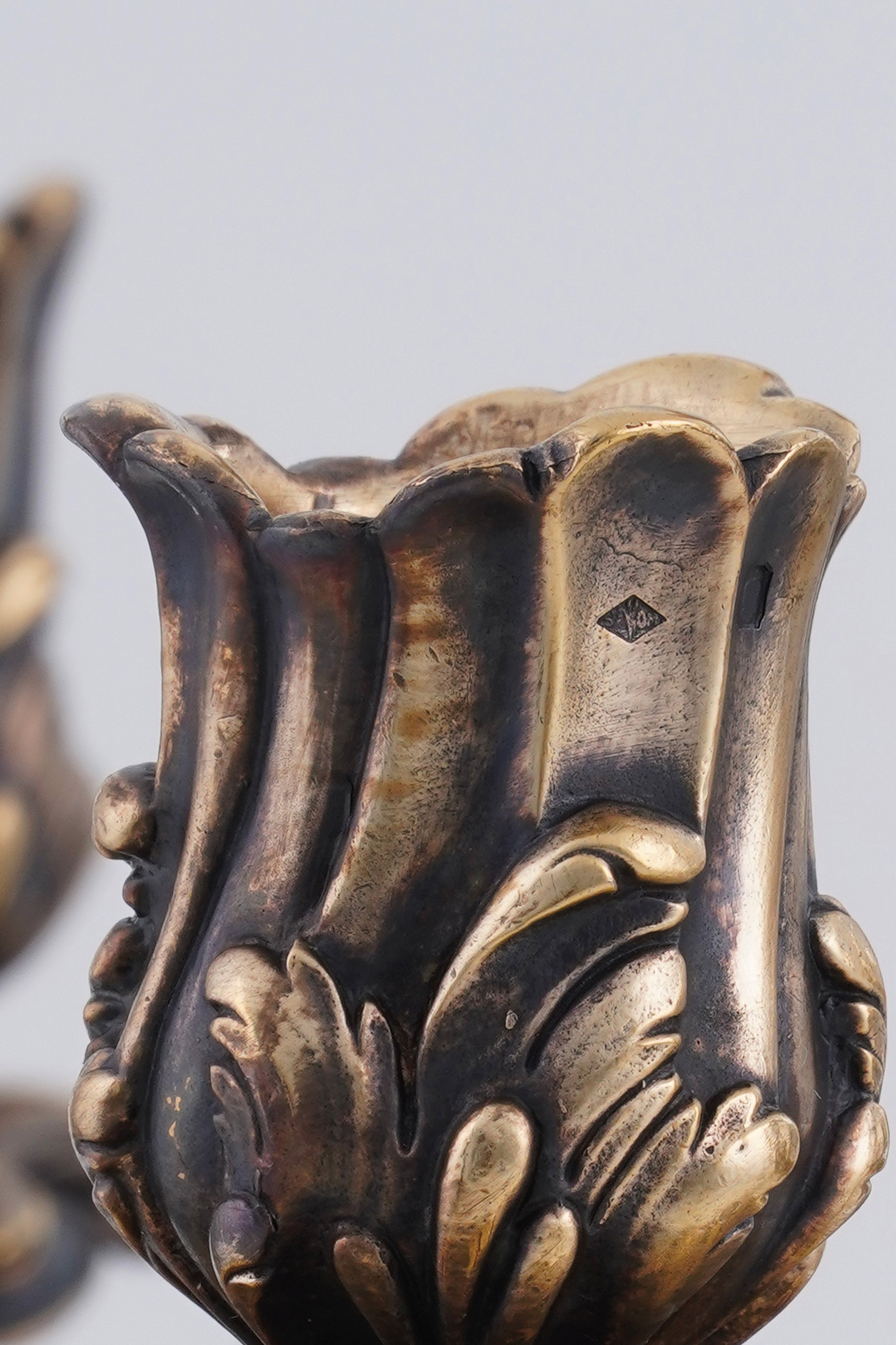 Coppia di Candelabri. Francia Seconda Metà del XX Secolo
