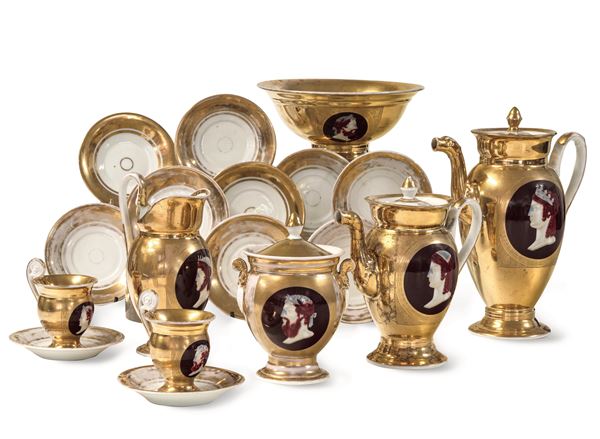 Servizio da caffè o tè, XIX secolo 