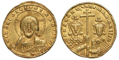 Costantino VII, 913-959. Solido. Costantinopoli.