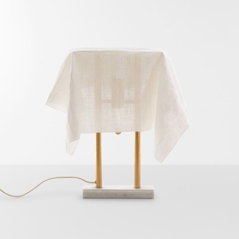 Kazuhide Takahama : Lampada da tavolo mod. Nefer.  - Auction Design LAB - Cambi Casa d'Aste